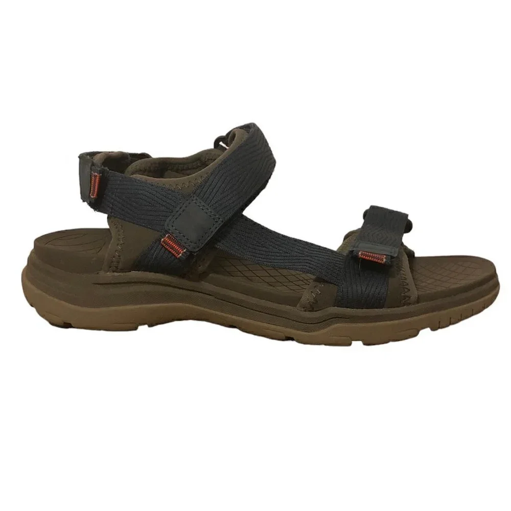 Earth Origins Sandals Bostonian Bowen Sport Men's Size 9 Blue Hook & Loop